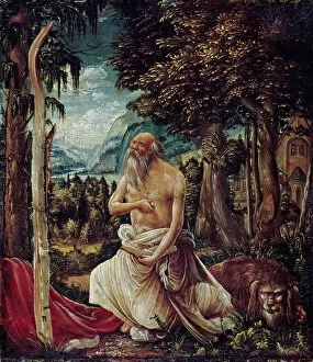 The Repentant Saint Jerome, 1507. Artist: Altdorfer, Albrecht (c. 1480-1538)