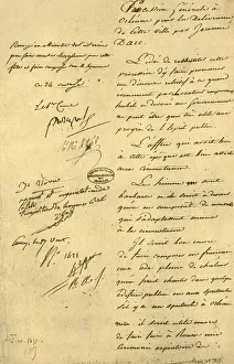 Napo Collection: Report by the Minister of the Interior on the festival of Joan of Arc, 15 March 1803, (1921)