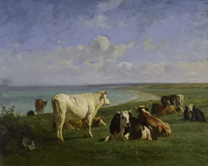 Repose, 19th century. Creator: Constant Troyon