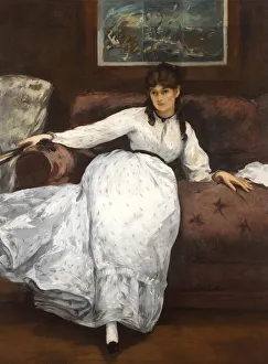 Berthe Morisot Gallery: Repose (Berthe Morisot)