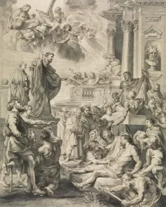 Miracles Prints: Reproductive Print of the Miracles of St