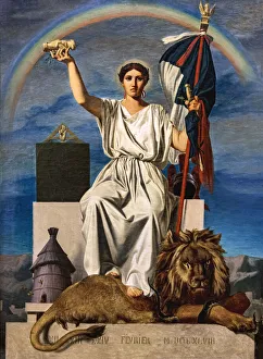 Mus And Xe9 Prints: The Republic, 1848. Creator: Cambon, Armand (1819-1885)