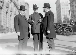 Republican National Committee - Charles Frederick Brooker; Harry Stewart New; Franklin... 1912. Creator: Harris & Ewing. Republican National Committee - Charles Frederick Brooker; Harry Stewart New; Franklin... 1912. Creator: Harris & Ewing