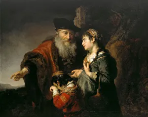 Patriarch Gallery: The Repudiation of Hagar, c. 1615