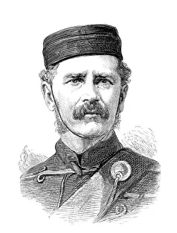 First Boer War 1880 1881 Prints: The Repulse at Laing's Neck: Major-General E