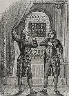 Agreement Prints: Request from the Spanish court in favour of the sons of Louis XVI