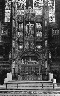 Altar Screen Prints: The reredos in Liverpool Cathedral, 20th century