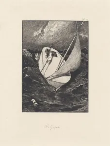And Xa9 Prints: Rescue (Rettung), 1878 / 1880. Creator: Max Klinger