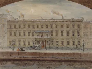 Winter Palace Prints: The Reserve House of the Winter Palace, 1860
