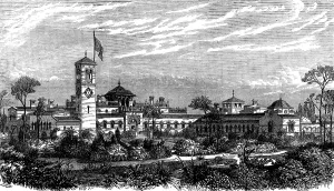 Tehran Prints: Residence of the British Legation at Teheran, 1873. Creator: Unknown
