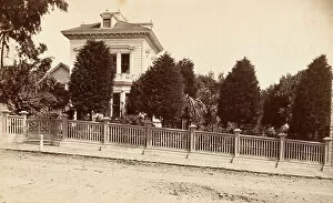 Residence Gallery: Residence of Charles Bernard. 312 Oak Street, San Francisco, California, ca. 1876
