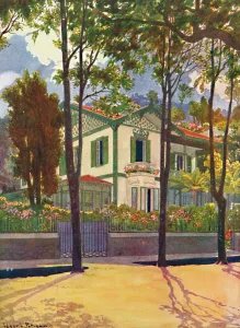 Alured Gray Prints: Residence of Mr. Frank H. Walter, Petropolis, 1914