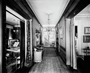 Passage Prints: Residence of Mrs. H.C. Parke, lower hall