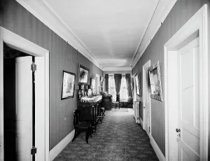 Sideboard Prints: Residence of Mrs. H.C. Parke, upper hall