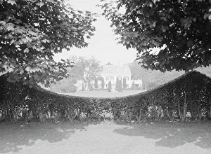 Hedges Prints: Residence of Robert Schey, 1933 Aug. Creator: Arnold Genthe