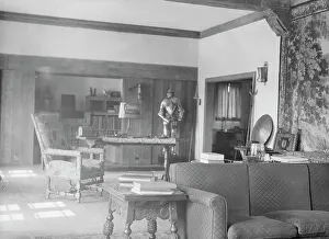 Interiors Prints: Residence of Thomas E. Martson, interiors, 1932. Creator: Arnold Genthe