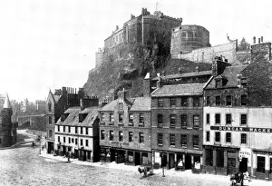 Volcanic Prints: Residential Castles of Great Britain - Third Series: Scottish; Edinburgh Castle