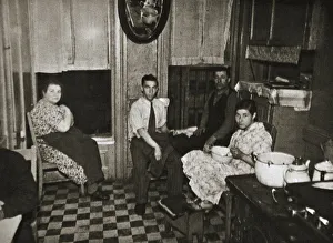 Accommodation Prints: Residents of a tenement, Henry Street