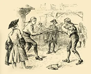 George Frederick Gallery: A resort to swords, (1907). Creator: Unknown