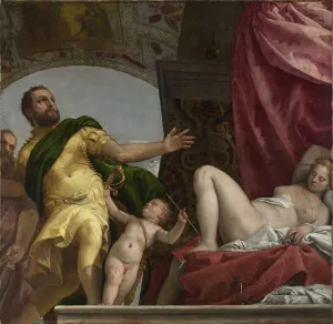 Paolo 1528 1588 Prints: Respect (from Four Allegories of Love), ca. 1575. Artist: Veronese, Paolo (1528-1588)