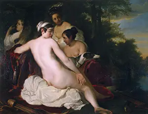 1640s Prints: Rest of Diana and Her Nymphs, 1649. Creator: Jacob Adriaensz. Backer
