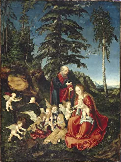 Graphic Prints: The Rest on the Flight into Egypt, 1504