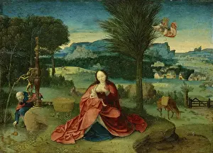 Sitting On Ground Prints: Rest on the Flight into Egypt, 1600. Creator: Joachim Patinir