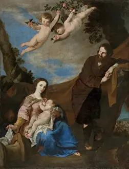 Ribera Prints: The Rest on the Flight into Egypt