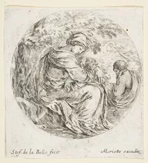 Rest on the Flight into Egypt, ca. 1641. Creator: Stefano della Bella