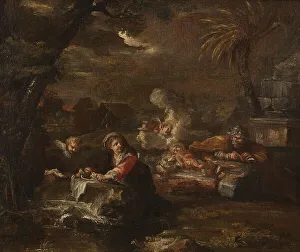 Rest on the Flight into Egypt. Creator: Giovanni Battista Pace