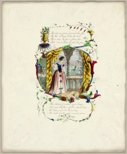 Kershaw George Prints: My Rest, My Peace of Mind Has Fled (Valentine), c. 1840. Creator: George Kershaw