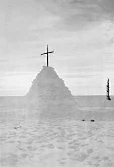 Lonely Gallery: The Last Rest (The Grave of Scott, Wilson and Bowers), November 1912, (1913)