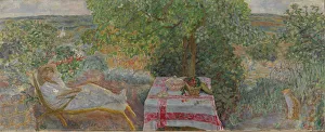 Oslo Prints: Rest Time in the Garden (Sieste au jardin), 1914