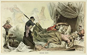 Cartoonist Prints: Restless Nights, from Puck, n.d. Creator: Joseph Keppler