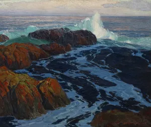 The Restless Sea, 1916. Creator: Edgar Alwin Payne