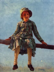Restless Soul (Portrait of the Artists Daughter, V. I. Repina), 1884, (1965). Creator