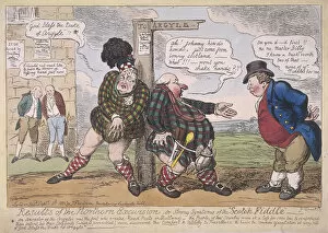 John Bull Collection: Results of the northern excursion, 1822. Artist: George Cruikshank