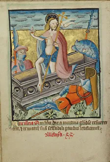 Illuminations Painting Prints: The Resurrection, about 1480-1490. Creator: Unknown