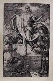 Christs Appearance Prints: The Resurrection, 1512. Artist: Durer, Albrecht (1471-1528)