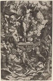 Resurrected Prints: The Resurrection, 1546 / 1550. Creator: Unknown