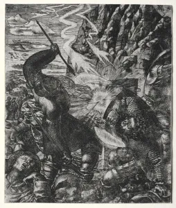 The Resurrection, 1588. Creator: Philipp Uffenbach (German, 1566-1636)