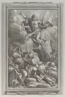 Ascending Gallery: The Resurrection, 1662. Creator: Cornelis Bloemaert
