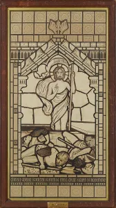 Burne Jones Edward Prints: The Resurrection, 1861-2. Creator: Sir Edward Coley Burne-Jones