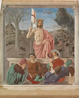 Salvation Gallery: The Resurrection (After restoration), ca 1460
