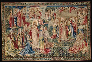 Wild Flower Gallery: The Resurrection from The Allegory of the Redemption of Man, Flanders, c. 1500 / 10