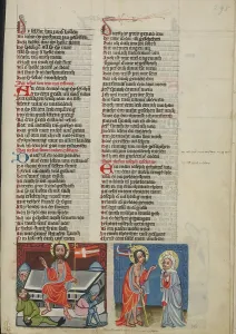 Appearing Prints: The Resurrection: The Appearance of Christ to his Mother; Weltchronik