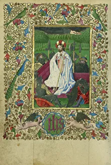 Resurrected Prints: The Resurrection; Book of Hours, about 1460. Creator: Unknown