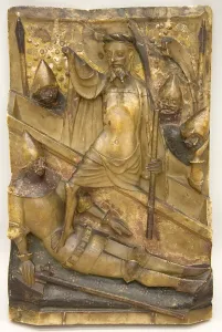 Nottingham Prints: The Resurrection, British, dated 1375. Creator: Unknown
