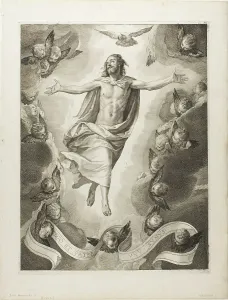 Cornelis Visscher Prints: The Resurrection, c. 1655. Creator: Cornelis de Visscher