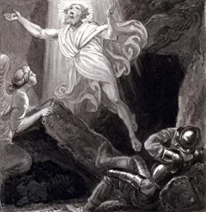 Shroud Gallery: The Resurrection, c1810-c1844. Artist: Henry Corbould